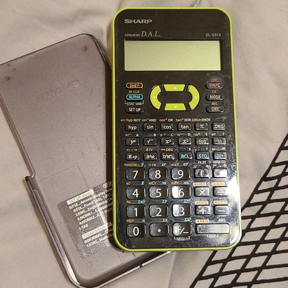Sharp Advanced D.A.L EL-531X Scientific Calculator - Picture 5 of 5